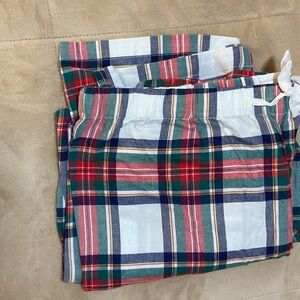 J. Crew Multicolor Plaid Lounge Pants